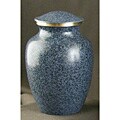 Classic Earth Stone Granite Keepsake Brass Urn