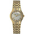 Lucien Piccard Women's Goldtone Diamond Watch