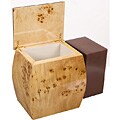 Walnut Burl Deluxe with Birch Inlay Urn