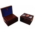 Birch Wood Photo Memory Chest