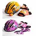 Kidzamo Bicycle Helmet and Pad Set Combo