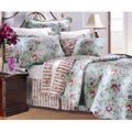 Jessica Blue Oversized Quilt Set