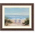 Diane Romanello 'Among Friends II' Framed Art Print