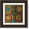 Leslie Bernsen 'Circle Designs I' Framed Art Print