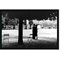 'Paris 1952' Jardin du Luxembourg Framed PosterZ