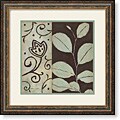 Stephanie Marrott 'Brown Leaf I' Framed Art Print