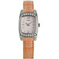 Pulsar Women's Pink Leather Strap Watch