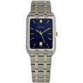 Pulsar Men's Dress Blue Dial Two-tone Watch