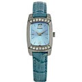 Pulsar Women's Light Blue Leather Strap Watch