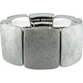 Sterling Silver Elastic Bangle Bracelet