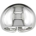Sterling Silver Dome Ring