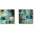 Tangent Point Series Canvas Gallery Wrapped (Set of 2)