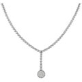 18k White Gold 2 1/2ct TDW Diamond Necklace (F-G, VS2)