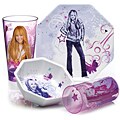 Zak! 4-piece Hannah Montana Dinnerware Set