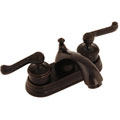 Fountain Cove Center-set S-handle Bronze Faucet