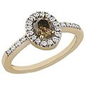 14k Gold 1/2ct TDW Champagne Diamond Ring (I-J, I2)