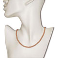 Pink Freshwater Pearl Necklace (4-5 mm)