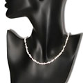 10k Yellow Gold Freshwater Pearl Necklace (4-4.5 mm)