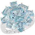 Sterling Silver Sky Blue Topaz Ring