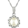 14k Gold Cultured Freshwater Pearl Necklace (5.5-6 mm )