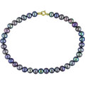 Black Freshwater Pearl Bracelet (4-5 mm)