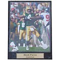 Brett Favre 9x12 Photo Plaque