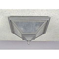 Homestead Vintage Pewter Flush Mount Light Fixture