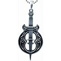 Pewter Celtic Sword of Protection Necklace