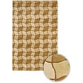 Hand-knotted Dharma Wool Rug (5' x 7'6)