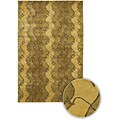 Hand-knotted Dharma Wool Rug (5' x 7'6)