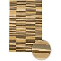 Hand-knotted Dharma Wool Rug (5' x 7'6)