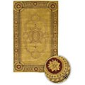 Hand-knotted Dharma Wool Rug (7'9 x 10'6)