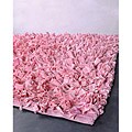 Handmade Safiro Pink Cotton Rug (9' x 13')