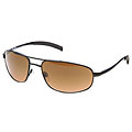 Serengeti Pergusa Shiny Black Sunglasses