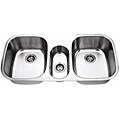 Fontaine Stainless Steel Triple Bowl Sink