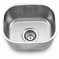 Fontaine Stainless Steel Wide Single Bowl Bar Sink