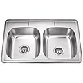 Fontaine Stainless Steel Double Bowl Sink