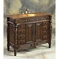 Rivendale Tempered Glass Top Bathroom Vanity