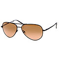 Serengeti Small Aviator Matte Black Sunglasses