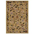 Hand-tufted Gopala Beige Wool Rug (8'9 x 13')