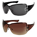 Gucci 1825 Strass Oversized Rimless Sunglasses