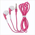Universal In-ear Pink Stereo Headset