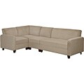 Clayton Customizable Microfiber Sofa Combination