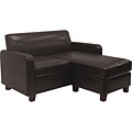 Clayton Customizable Vinyl Loveseat Combination