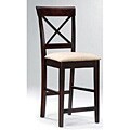 Cross Back Counter Stools (Set of 2)
