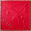 Lizard Sun Decorative Concrete Stamp