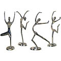 Shiny Dancing Metal Figurines (India)