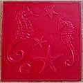Seahorse Decorative Concrete Stamp
