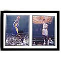 Kobe Bryant 12x18-inch Custom Framed Double Print