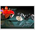 Roderick Stevens 'Mixing Color' Unframed Canvas